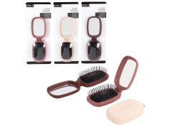 Bodico, Flex-Bristle Detangler Hairbrush, Travel,