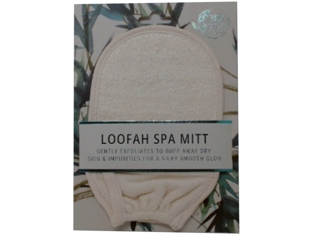 Loofah Spa Mitt Natural