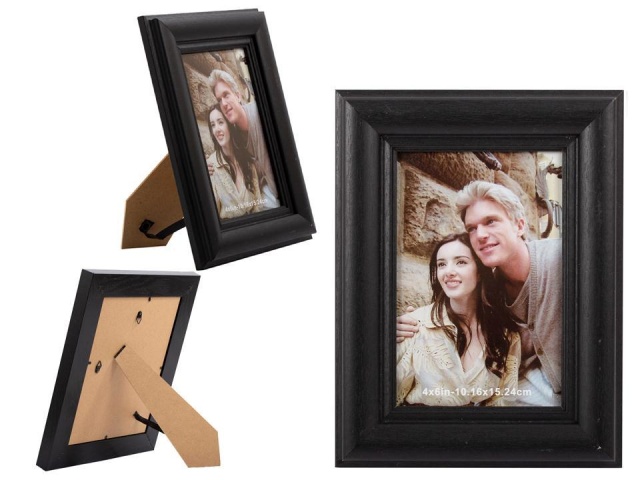 KG Kaslo 4X6 Frame - Black WOOD (AZ)\