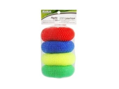 KODIAK PLASTIC SCOURERS 4/PACK