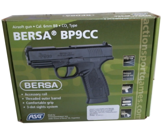 Bersa BP9CC GBB CO2 Black