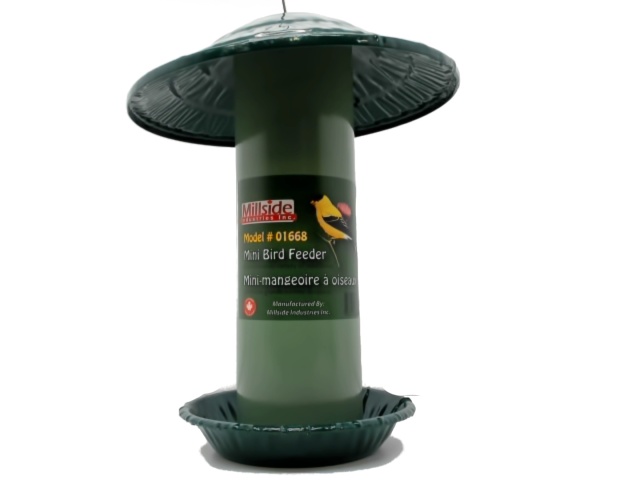 Mini Bird Feeder Steel Squirrel Proof Millside