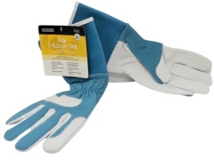 Garden Gloves Ladies M/L Leather Precision Fit Fieldwork