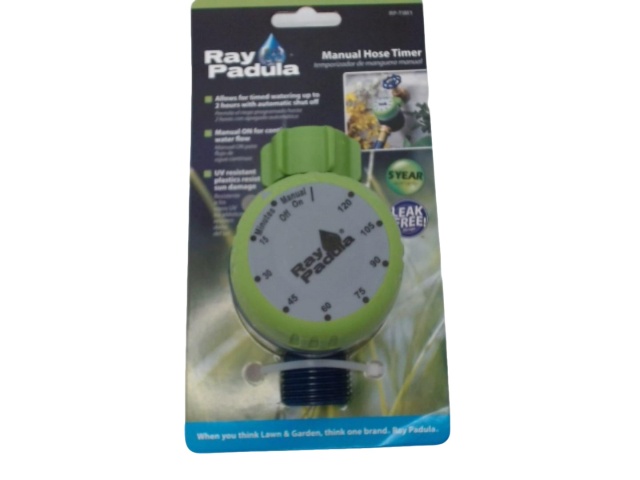 Manual Hose Timer Ray Padula