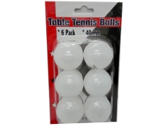 Ping Pong Balls 6pk.