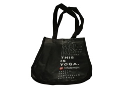 Reuseable Bag Black Small Lululemon This Is Yoga