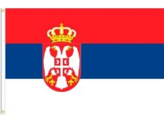 Flag 3x5 foot - Serbia