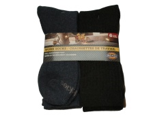 Socks Men's Work 6pk. Ass't Colours Full Cushioned Foot Dickies