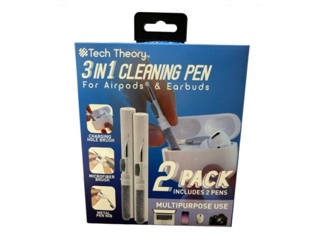 Earbuds Cleaning Pen 3 in 1 Tech Theory