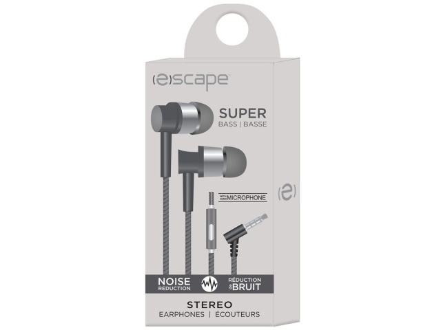 Earbuds w/ Mic Noise Reduction Escape