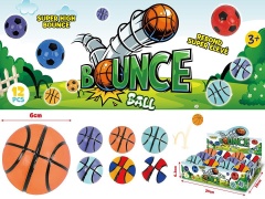 High Bouncing Basket Ball, 6 Asst. Colours,