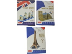 PUZZLES 3D ASSORTED KIND