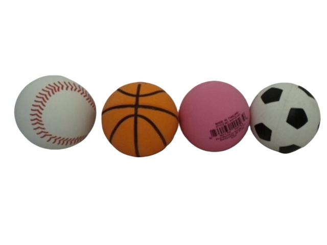 Rubber Sports Balls Assorted