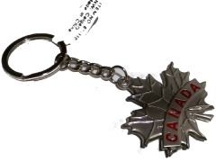 CANADA MAPLE SHAPED KEYCHAIN