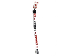 LANYARD CANADA RED/BLACK