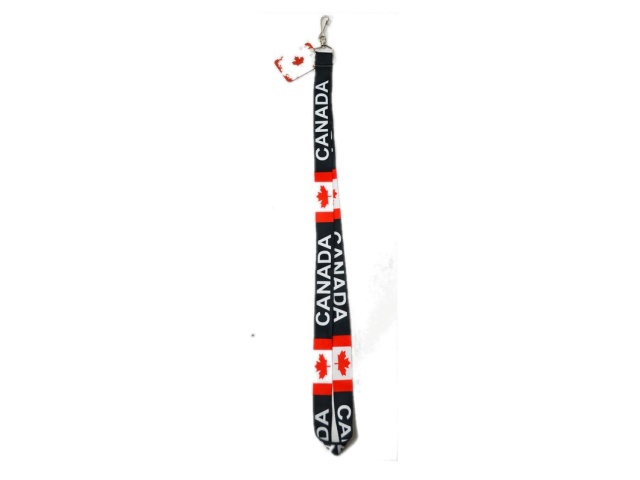 LANYARD CANADA W/METAL CLIP