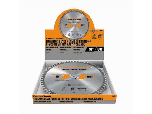 Sawblade finishing 10 inch 60 tooth