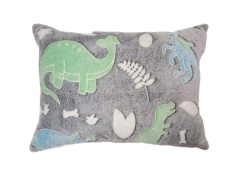 Glow in the Dark Pillow Standard Junior – Dinosaurs