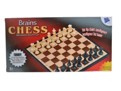 MAGNETIC BRAINS CHESS TRAVEL GAME