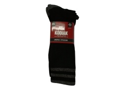 Socks Kodiak Men's XL 3pk. Black Lifestyle