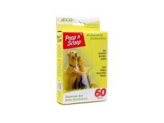 Pet bags poop-n-scoop biodegradable 60 pk