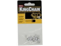 Aluminum Cable Stops 1/16 20pk. Kingchain Mibro