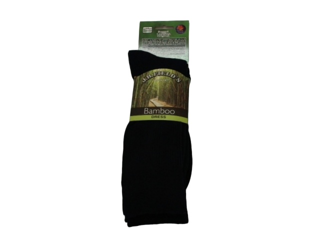 Bamboo Dress Socks Large Navy 3pk. J.B. Field\'s