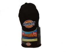 Socks 3 Pairs & Baseball Cap Combo Black Dickies (endcap)