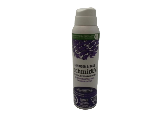 Natural Deodorant Spray Lavender & Sage 91g. Schmidt\'s