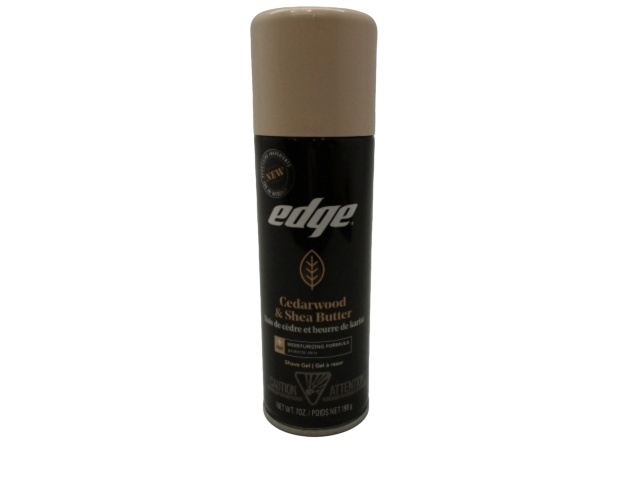 Shave Gel Cedarwood & Shea Butter 198g. Edge