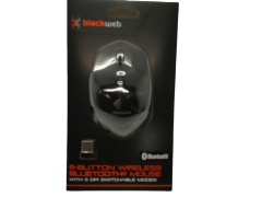 Wireless Bluetooth Mouse 6-Button Blackweb