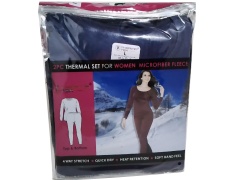 Thermal Base Layer Set 2pc. Ladies Therma Tek Ass't