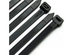 Nylon cable tie 12 inch 50 lb black 100 pack