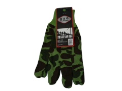 Gloves Men's Camo Jersey B & G Gloves