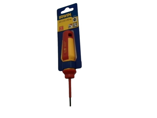 Screwdriver Flat 0.4 X 2.5 X 50mm Irwin