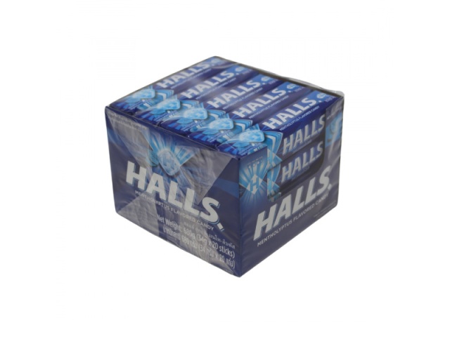 HALLS STICK 20X34G MENTHOL LYPTUS - each sold individually