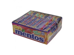 MENTOS ROLL 24PK X 37G FRUIT - each sold individually