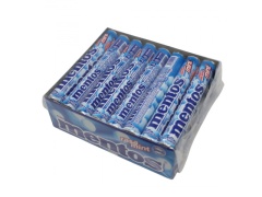 MENTOS ROLL 24PK X 37G MINT - each sold individually