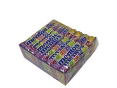 MENTOS ROLL 24PK X 37G RAINBOW - each sold individually