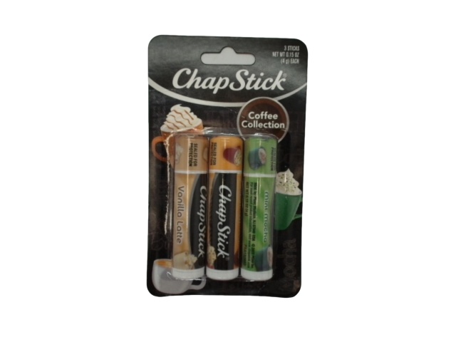 Chapstick Coffee Collection 3 x 4g.