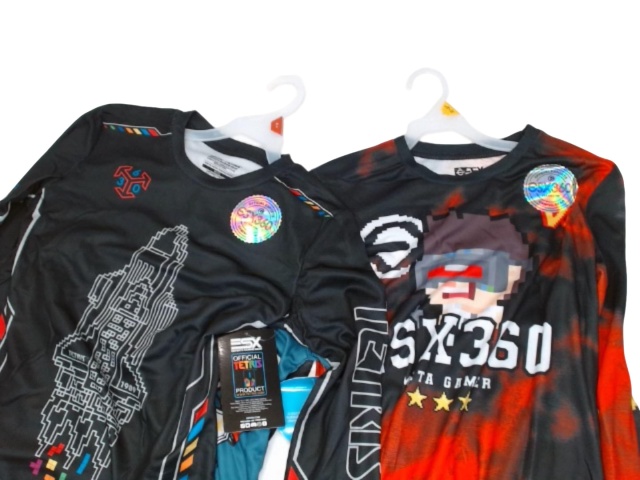 Long Sleeve Gamer Shirt Boys Assorted