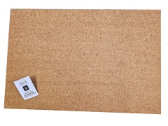 Coir door mat with PVC backed 24x36 inch