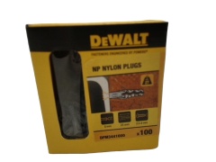 Nylon Plugs 100pk Assorted Dewalt