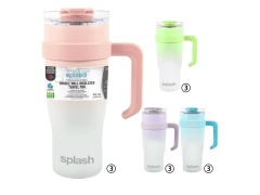 Travel Mug 40oz Insulated 2-Tone Splash