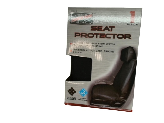 Seat Protector Universal Black Heavy Duty Truck Tuff