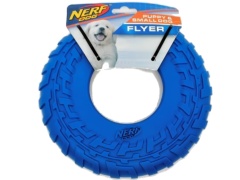 Dog Toy 8 Flyer Blue Puppy & Small Dog Nerf