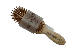 Hairbrush Light Wood Handle Euro Tech Alya Canada