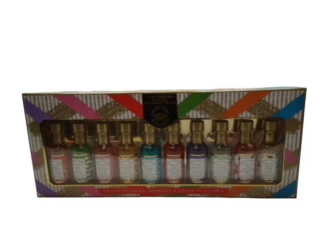 Luxury Bubble Bath Collection 10 x 70mL Essential Moments