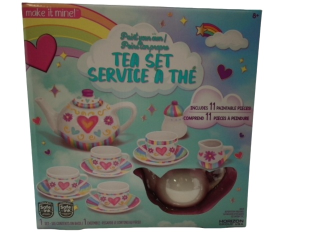 Paint Your Own Tea Set 11pc. Make It Mine!