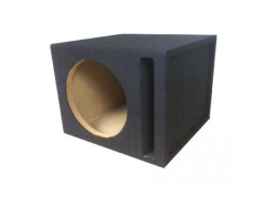 Subwoofer box 12 inch emtpy single bandpass style